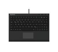 Keysonic ACK-3410 - Tastatur - mit Touchpad - Deutsch - Schwarz