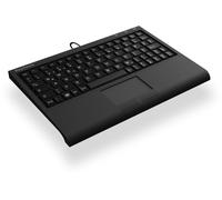 KeySonic ACK-3410 (UK) Clavier USB QWERTY UK Anglais Noir (ACK-3410 (UK))