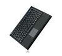 KeySonic ACK-540U+ Mini-Tastatur mit integriertem Smart-Touchpad UK noir