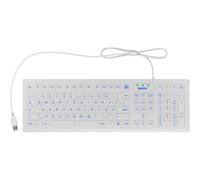 Keysonic Keyboard KSK-8031INEL-WH (DE) Industrial Keyboard White