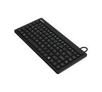 KeySonic KSK-3230 IN (US) : Clavier Industriel USB QWERTY US Mini 87 Touches, IP68, Câble 1.8m, -20°C à 70°C, Noir, Compatible Windows