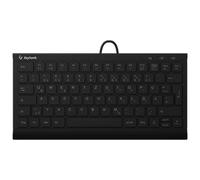 KeySonic Clavier KSK-5011ELC Super Mini USB QWERTZ (DE) Allemand Noir