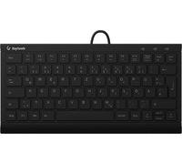 KeySonic KSK-5011ELC (DE) clavier Maison USB QWERTZ Allemand Noir