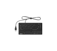 KeySonic KSK-5031IN - Clavier - avec pavé tactile - USB - Anglais - noir