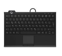 Keysonic Clavier KSK-5210ELU (DE) (60948) filaire USB à membrane QWERTZ LED Noir
