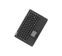 KeySonic KSK-5230IN - Clavier - avec pavé tactile - USB - Suisse - noir