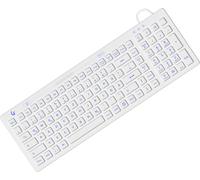 KeySonic KSK-6031INEL-Wh (DE) clavier Industriel USB QWERTZ Allemand Blanc