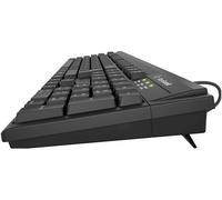 Keysonic KSK-8008U-IP (DE) filaire Clavier allemand, QWERTZ noir étanche (IPX7)