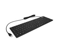 KeySonic KSK-8030 IN - Clavier - USB - US - noir