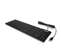 Keysonic ksk-8030in USB QWERTY anglais Noir - Clavier (USB, Universal, QWERTY, Anglais, avec fil, USB)
