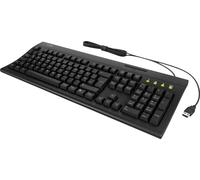 Keysonic KSK-8041U-CR (DE) filaire Clavier allemand, QWERTZ noir