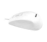 KeySonic KSM-5030M-W - Souris - 5 boutons - filaire - USB - blanc