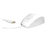 KeySonic KSM-5030M-W - Souris - 5 boutons - filaire - USB - blanc G
