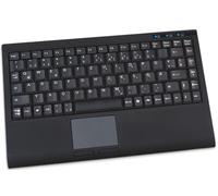 KeySonic Mini clavier, avec touchpad et fonction de défilement, USB (ACK-540 U+)