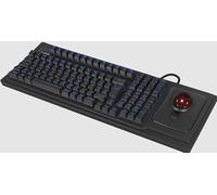 KeySonic TAS KSK-8202ELU-T Trackball Clavier américain Noir
