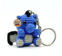 KEYSPACE Porte-clés dragon - Draco - Cadeau crocheté à la main