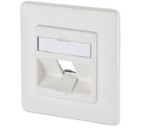 Keystone 1 Port, Embase Vide, Blanc Pur