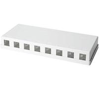 Keystone apparent/leergeh äuse Modular Boîte vide Blanc 8 Port Weiß
