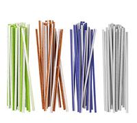 Keystone Assortiment de 100 brindilles de ponçage grossier avec 4 différents grains abrasifs à code couleur
