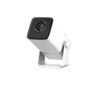 【Keystone Automatique】Mini Projecteur Portable PONER SAUND Natif 1080P 300ANSI Supporte 4K 180° Rotation Système d'exploitation intégré Android 13.0, Compatible avec Smartphone, PC, DVD,