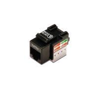 Keystone Jack Cat.5e - DIGITUS - Non blindé - RJ45 - Connexion LSA - Noir