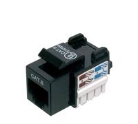 Keystone Jack Cat.6 E - DIGITUS - LSA Connexion - Non blindé - RJ45 - Noir