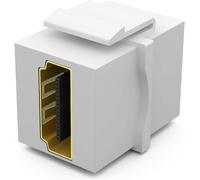 Keystone Module Avec Prise Hdmi 2.0 Keystone Multimédia Pour Panneau De Brassage Keystone Support Keystone Adaptateur Coupleur Plug & Play Blanc[GBP6274208]