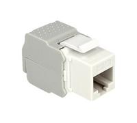 Keystone module - Prise modulaire - CAT 6 - UTP - RJ-45 - blanc