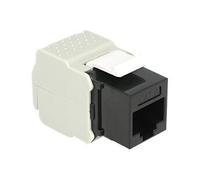 Keystone module - Prise modulaire - CAT 6 - UTP - RJ-45 - noir