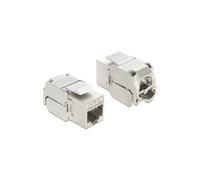 keystone rj45 femelle > lsa werkzeugfrei cat.6a - sadapte delock-keystone 86205