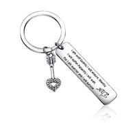 Keytells I am wolf.Quietly I will enduce, Porte-clés loup, régulier