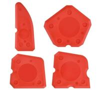 KEYU® Set de grattoirs et becs pour silicone | Spatule pour joints | Grattoir pour enlever le silicone | Bec pour cartouche en silicone (ensemble de spatules)