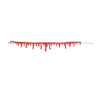 Keyubria Collier Dégoûtant de Sang | Collier Vampire Rouge Effrayant Avec Pendentifs Gouttes De Sang,Accessoire De Costume Pour Fêtes Cosplay Carnaval