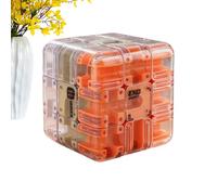 Keyubria Cube Labyrinthe à Billes 3D | Jeu Éducatif Casse-Tête Stimulant | Casse-Tête et Jeu de Réflexion | pour École Maison Fête Voyage Salle de Soirée Familiale Activité de Groupe Camp d'Été et