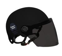 Keyubria Demi-Coiffe, Casque pour Homme - Demi-tête de Casque de Moto sûr | Couvre-Chef Ouvert, Chapeaux de Cyclisme Demi-Visage, Protection Solaire pour Cruiser, Scooter, Moto, Motocross