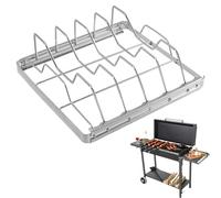 Keyubria Grille de Four,Plateau Grille pour Barbecue - Support de Cuisson au Grill - pour Fruits de Mer, Légumes, Viande, Usage Extérieur, Restaurant, Traiteur, Pâtisserie, Pique-Nique, Camping,