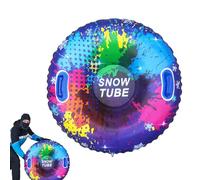 Keyubria Luge de Neige | Toboggan 85 cm - avec Poignées, Gonflable Et À Usage Intensif | pour et Familles Activités Hivernales Extérieures