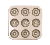 Keyubria Moule À Donuts,Ustensile De Cuisson Anti-Adhésif Pour Gâteaux,Moule à Gâteau en Forme de Donut - pour la Cuisson à Domicile la Préparation de Desserts l'Organisation de Fêtes la des