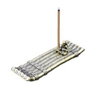 Keyubria Porte-Encens | Plateau pour Bâtons d'Encens - Attrape-Cendres à Contrôle des Mouches Décoration Zen pour Maison Cuisine Extérieur Camping Yoga Salon Méditation Spa