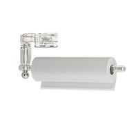 Keyubria Porte Rouleau De Toilette À Ventouse | Support Amovible pour Rouleau Papier Salle De Bain,Organisateur Salle De Bain Distributeur Film Alimentaire pour Plan De Travail Meuble