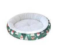 Keyubria Tapis d'hiver pour Chat - Canapé pour Animal de Compagnie Confortable de Noël,Tapis de Sommeil pour Chiot dans sa Cage et Chenil | pour La Maison Le Dortoir La Chambre À Coucher Le Salon Et