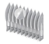 KeyUnity KA14 10pcs #24 Lames de couteau utilitaire de remplacement pour l'artisanat, la coupe de plantes, la modélisation d'argile, la podologie, le dermaplaning, etc.