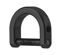 KeyUnity KA17 nneau en titane en D Manille, Porte-clés en forme de U Vis dans le fermoir en fer à cheval pour Fob de voiture, Accessoires de porte-clés