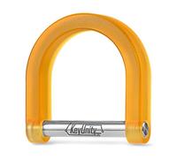 KeyUnity KA17 Titan-D Anneau porte-clés en forme de U pour porte-clés de voiture, trousseau de clés et équipement EDC, Orange, L