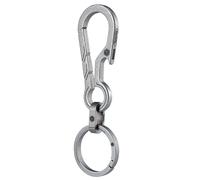 KeyUnity KM18SW Clip de clé en titane, Clip de porte-clés pour porte-clés, Porte-clés mousqueton en titane pour homme