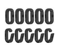 KeyUnity Mini Porte-Clés Séparé à Libération Rapide, Organisateur de Clés en Titane pour Relier les Clés de Maison et de Voiture (KA42BK)