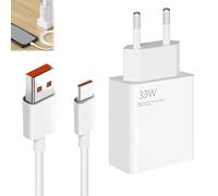 keyxer 33W Ultra-Efficient Rapide Xiaomi Charger - Comes with 2M USB-C Cable! Ideal for Xiaomi 14/13 Pro, Redmi Note & K Series - Type C Wall Adapter Ensures Quick and Steady Charging
