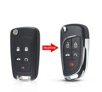 Keyyou 2/3/4/5 Boutons Pour Opel Pour Chevrolet Cruze Aveo Malibu Epica Lova 2009 2010 2011 2012 2013 Étui De Clé À Distance Filp Modifié - Type Model 4-For Opel