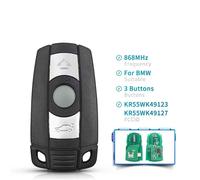 Keyyou Clé À Distance 315mhz 433mhz 868mhz Puce Pour Bmw Cas3 1/3/5/7 Série X5 X6 E60 E61 E70 E71 E87 E90 Z4 Kr55wk491 - Type 868mhz Cas3