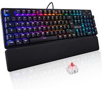 Keyz Rubidium - Clavier Mécanique Gaming Usb, Azerty, Haute Performance, Rgb 100% Personnalisable, Anti-Ghosting, Repose-Poignet - Compatible Avec Pc, Ps4, Ps5, Xbox - New[ZHB1657]